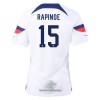 Officiële Voetbalshirt USA RAPINOE 15 Thuis WK 2022 - Dames